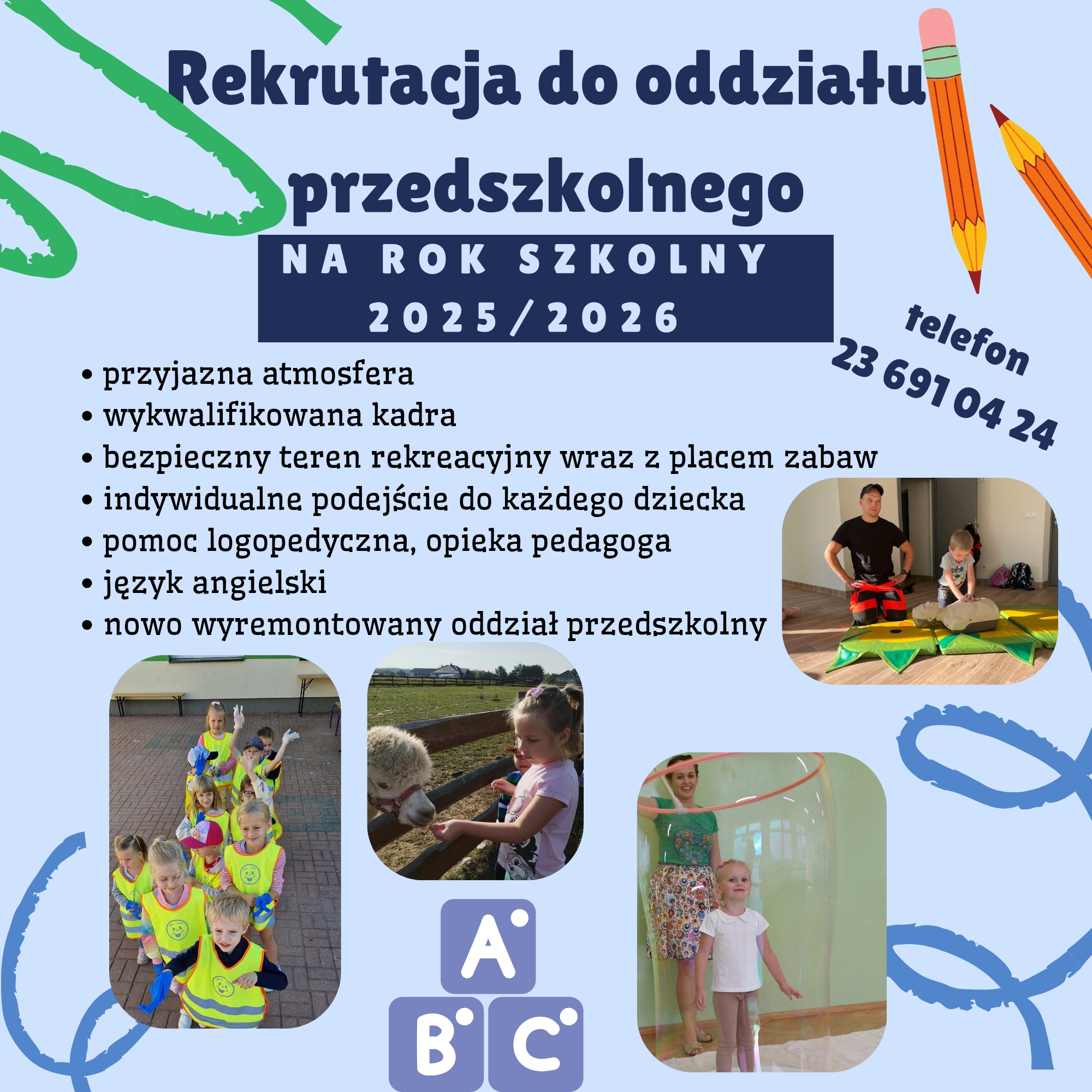 REKRUTACJA NA ROK SZKOLNY 2025/2026